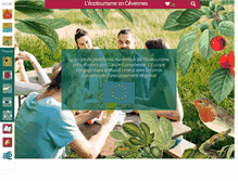 Tablet Screenshot of cevennes-ecotourisme.com